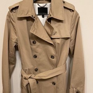 Banana Republic Khaki Trench Coat